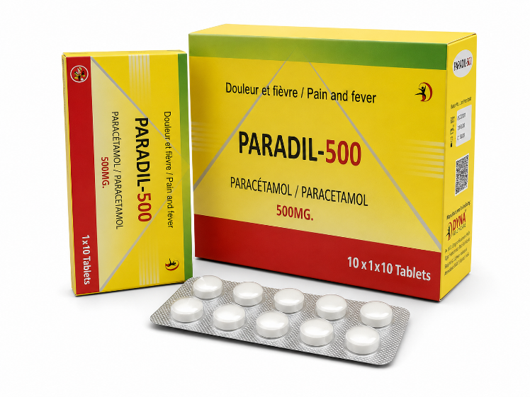 Paradil-500 Tablet 10×1×10